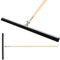 KOTARBAU® Escurresuelos con escobilla de Espuma 75 cm, Rasqueta de Aluminio con Mango de Madera, Limpiador de Suelo, Extractor de Agua, Deslizador de Agua, Rastrillo para Suelos, Limpiacristales