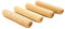Tolux Espiga de Madera 8x40 [mm] Pack de 100 piezas, Clavijas de Madera, Clavijas Ranuradas, Tacos de Madera, Fabricadas en madera de haya de la mejor calidad de acuerdo con la norma DIN 68150