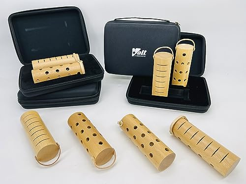 Voggenreiter VOLT Tube Shaker-Set für die Schule, 12-teilig inkl. Cases, für bis zu 8 Kinder, ab 6 Jahre