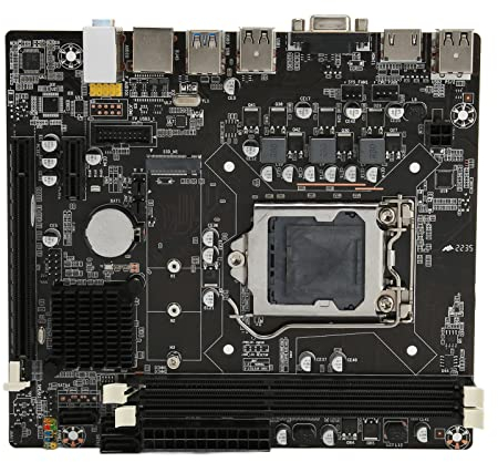 Desktop PC Motherboard, Gaming Motherboard LGa 1155 DDR3 1600 1333 1066 MHZ 6 Channel Audio Multi Interface Computer Motherboard DDR3 Motherboard