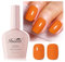 Imtiti Smalto Gel Arancione Autunnale, UV LED, Lunga Durata, Nail Art Manicure Fai Da Te a Casa per l'Autunno e l'Inverno (10 ML)