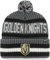 47 NHL Mütze für Erwachsene, Team-Farbe, offizielles Lizenzprodukt, Bering, Sport, Strickmütze mit Bommel, für kaltes Wetter, Las Vegas Golden Knights - Grau, Einheitsgr��e