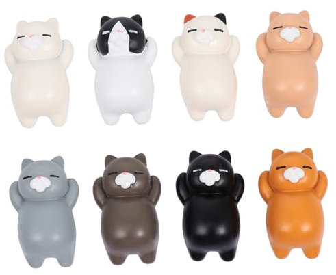 Mobestech 8 Imanes 3D De Resina Forma De Imán Decorativo Refrigerador Pegatinas Magnéticas