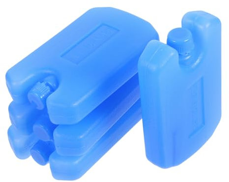 TOYANDONA 4pièces Packs De Glace Réutilisables pour Organisateur De Bouteilles De Pique- Bacs De Congélation pour Glacières Couleur Bleu Ciel Compatible avec Ventilateurs De Climatiseur