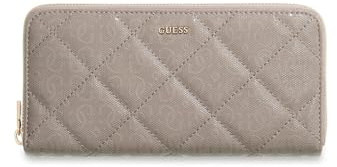 GUESS Geldbörse Libby SLG Zip Around Wallet Dark Taupe