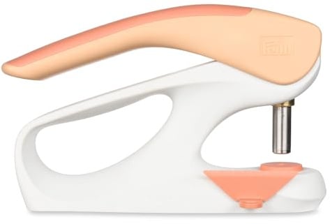 Prym 390912 Vario Creative Tool | Druckknopf-, Ösen- & Lochwerkzeug | Inkl. Werkzeugset (2,5–4 mm) | Ergonomisch & kraftsparend | Aprikose
