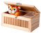 Zantec Boîte en bois sans usage « Leave Me Alone Box » La plupart des machines inutiles ne touchent pas le jouet tigre cadeau avec son
