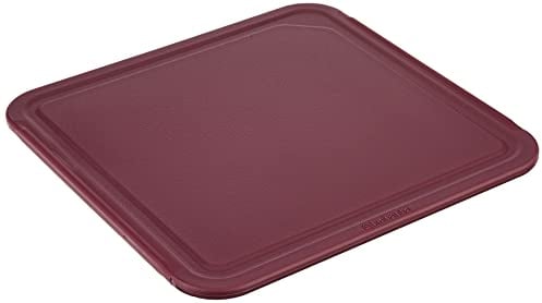 Brabantia 123122 Tasty+ Chopping Board, Aubergine Red,Medium