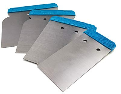 4er Set Japanspachtel Metall Spachtel Autospachtel Karosseriespachtel flexibel KFZ