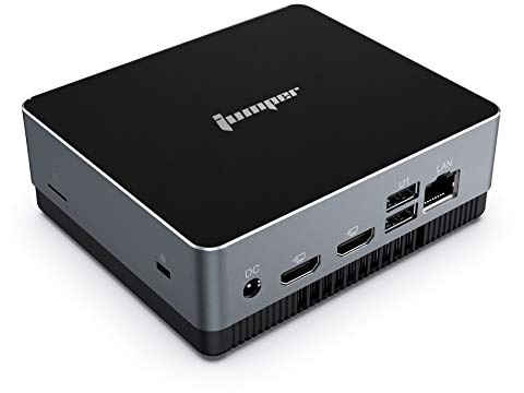 Jumper Mini PC Intel i3 CPU 8GB RAM 128GB ROM UHD Graphics Windows 10 Mini Desktop Computer 1000Mbps LAN Dual WiFi,Dual FHD,2.4G/ 5.0G WiFi,USB 3.0,Gigabit Ethernet.…