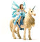 Schleich 42508 Eyela Riding on Golden Unicorn Bayala, 16 x 19 x 25.5 cm