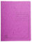 Exacompta 240227E Spiralhefter aus extra starkem Colorspan-Karton für DIN A4 24 x 32cm bedruckt bis zu 300 Blatt rosa Hefter ideal für Büro und Schule