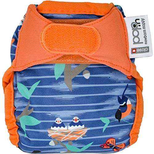 Close Pop-In Pañal de Tela Reutilizable, Multicolor (Twilight Garden), 0-3 Meses (2-5.5 kg)