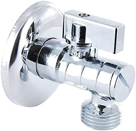 TLDSHOP® - Wasserhahn und Kugelventil - für Waschmaschine - verschiedene Größen - mit Filter 1/2-1/2 - 1 Stück