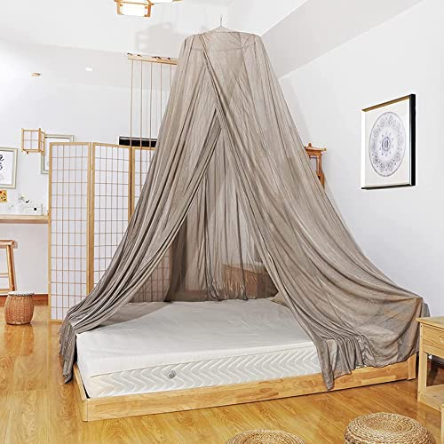 MYENA Mesh-Strahlungsschutz-Baldachin, 100% Silberfaser 5g EMF-Abschirmung Moskitonetz, Abschirmung max 99,99% Bett Netto,50x230x800cm