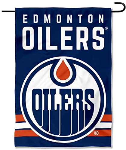 WinCraft Oilers doppelseitige Gartenbanner Flagge