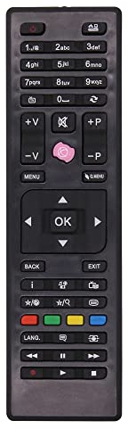 Riry Sostituito RC4875 Telecomando Universale Per Telecomando Telefunken Compatibile con Telefunken inno-hit Alba Saba LCD LED Smart TV T26R900DVBT TFED22916 TFL2260B10 T26E906