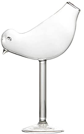JYCRA Birdie Weinglas, Tassen, Weingläser, Kreativer Saftbecher, Asmr-Glas, Martini-Glas, Hochzeitstier(#1)