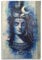 HUANA Vintage-Poster, Motiv: Lord Shiva, Ölposter, dekoratives Gemälde, Leinwand, Wandposter und Kunstdruck, moderne Familienschlafzimmer-Dekoration, Poster, 30 x 45 cm