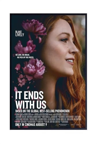 Theissen It Ends with Us Movie Poster Film #2 - Matte Wandposter Frameless Gift 28cm x 43cm