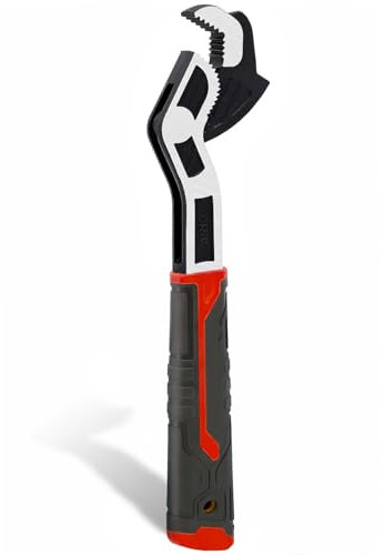 JIcloun Multi Function Adjustable Spanner, Flexible Universal Self Adjusting Wrench Durable Chrome-Vanadium Steel, for Mechanical Maintenance DIY Home Improvement Auto Repair, Large-Sized 12 inch