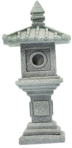 Amosfun Miniatur-wenchang-turmlandschaft Steindekoration Bonsai-schmuck Zen-Ornament Ideal Für Garten Und Miniatur-landschaftsdekor