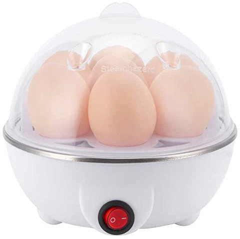 XUEZHEN Egg Boiler,Egg Poacher Egg Steamer Cooker Electric Eggs Boiler Multifunctional Mini Eggs Cooker Steamer Poacher For Breakfast Use Kitchen Utensil