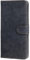 BEEJTUNY Leather Case For TCL 505, Wallet Function with RFID Protection, Magnetic Closing Shell, Built-in TPU Protective Cover.Black