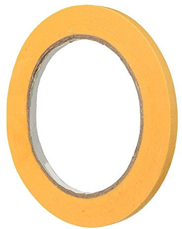 bodhi2000 Masker Tape Lack Spray Refill keine Rückstände, gelb, 6mm*50m