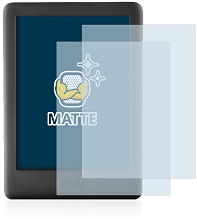 BROTECT Entspiegelungs-Schutzfolie für Amazon Kindle 2019 (10. Gen.) (2 Stück) Matte Displayschutz-Folie, Anti-Reflex, Anti-Fingerprint