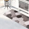 CREARREDA Alfombra de Cocina de Vinilo Antideslizante y Lavable Alfombra de Cocina de Vinilo Alfombra de Cocina Antideslizante y Lavable en Vinilo 100% Made in Italy