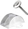 KAISER plastic® Abstandhalter und Schrauben 50 Stk. Set | Befestigungsset für Sinusplatten 76/18 | Made in Germany | für alle Arten von Wellplatten