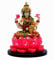 eSplanade Lakshmi auf Lotus | Laxmi Göttin Murti Idol Statue Skulptur Figur – Harz – 27,9 cm – mehrfarbig