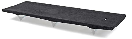 Helinox Fleece Cot Warmer | Bettwärmer in schwarz Cot One und Lite Cot aus maschinenwaschbarem, hochflorigem Recyclingmaterial (Black)