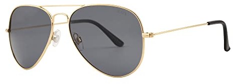JOOX Polarisierte Sonnenbrille Herren Pilotenbrille,Ultraleichte Piloten Sonnenbrille Damen,UV400 Schutz Linse und Metallrahmen