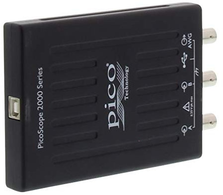 Osciloscopio, AWG, 2 canales, 25 MHz, sin sondas, osciloscopios basados en PC, cantidad 1 | PICOSCOPE 2205A-D2