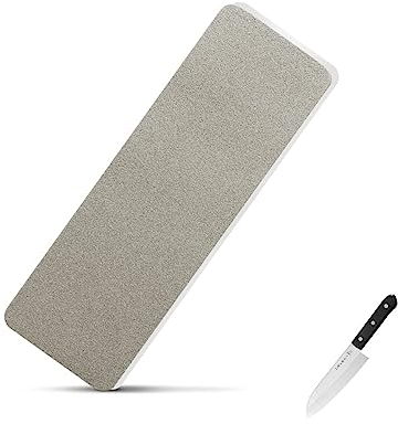 Mini Knife Sharpeners Jagowa Double Sided Mini Knife Sharpener Handheld Sharpening Stone Tool for Kitchen Outdoor Camping