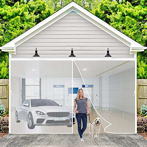 Insektenschutzrollo Fliegengitter für Fenster 180x235cm Fliegengitter Magnet Tur Selbstbausatz Automatisches Schließen, Weiß Neuste-Version