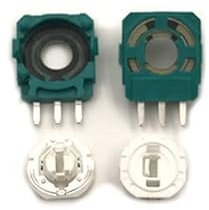 YANHAO [Videospielteile] 20 stücke Original 3D Analog Joystick Potentiometer Sensormodul Achsenwiderstände for PS5 Controller Mikroschalter Ersatz [Ersetzen]