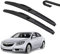 Juego de 2 escobillas limpiaparabrisas para ventana delantera de coche, para Opel, para Insignia Hatchback 2008 2009 2010 2011 2012 2013 2014 2015 2016 2017 24 + 18 escobillas limpiaparabrisas