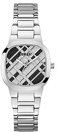 Guess Women's 32mm Watch - Silver Bracelet Multi Dial Silver Case