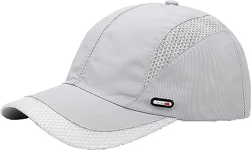 AMUCK EMF-Schutzkappe, 5G WiFi Anti-Strahlenschutz-Baseballkappe, effektive 99,99% Abschirmung, atmungsaktive Mütze, grau, One size