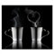 SMTDeco Herdabdeckplatte Ceranfeld Abdeckplatte Herdabdeckung Herdplatten Abdeckungen Induktionskochfeld 60x52 cm Einteilig Kaffee Schwarz