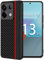 FDHYFGDY Custodia per Xiaomi Redmi Note 13 Pro 5G / Poco X6 5G Cover, Protezione Completa Fotocamera, Custodia Protettiva Extra Sottile, Antiurto, AntiGraffio (Nero Rosso)