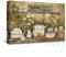 CXHOSTENT Bauernhaus Küchen Leinwandbilder rustikale Blumen Kunstdrucke Landhaus Geschirrbilder Bauernhof Poster mit positiven Zitaten (A, 30.00 x 45.00 cms)