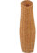 Amosfun Rattan Woven Vase, Tall Floor Vase for Dry Flowers, Imitation Wicker Floor Farmhouse Rustic Planter, Oversize Standing for Balcony Entryway Decoration (42cm Height)
