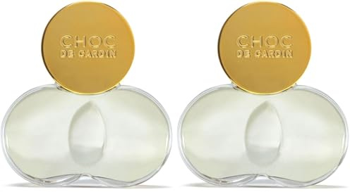 Pierre Cardin - Eau de Parfum pour Femme Choc de Pierre Cardin - Parfum aux Notes Fraiches et Elegantes - Flacon Elegant à 3 Cercles - Fragrance Sensuelle - 50ml (Lot de 2)