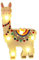 Beufee Lama-Nachtlichter, 6 LED-Lichter, niedliche Tierform, Nachtlampe, LED, bemalte Lama-Nachtlampe, LED-Dekorationslampe für Weihnachtsfeier