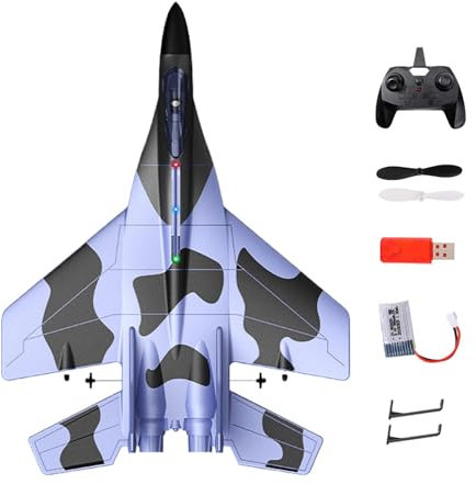 RC Plane For Kids | Light Up RC Airplane | Remote Control Airplane Toy | RC Airplane Glider | Remote Control Plane For Kids Ideal For Outdoor Play EPP For Kids Easy-to-fly Rc Planes Durable Rc Planes