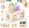 Vanplay Montessori Spielzeug Baby 12 Monate, 6 in 1 Tücherbox Baby Spielzeug ab 1 Jahr, Holzspielzeug Motorikspielzeug ab 1 2 3 Jahre Mädchen Junge, Geschenk Kind 1 Jahr
